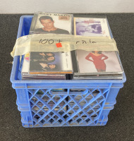 Milk Crate Full of CDs - 2