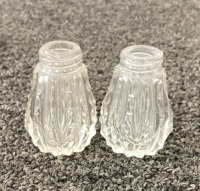 Salt/Pepper Containers And Glass Orbs - 2