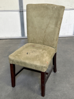 Padded Chair and Standing Floor Lamp - 4