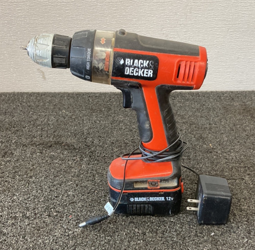 Black & Decker 12V Drill (Charger Included)