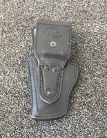 Leather Pistol Belt Holster - 4