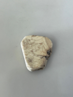 White Turquoise Gemstone Cabochon