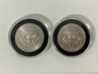 (2) Kennedy Half Dollars 1968/ 1969 - 4