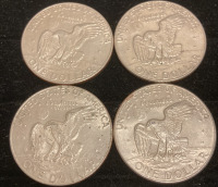 (4) 1977 Eisenhauer Dollars - 2