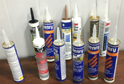 Assorted Wet Patch Roof Leak Repair & Cement Paint