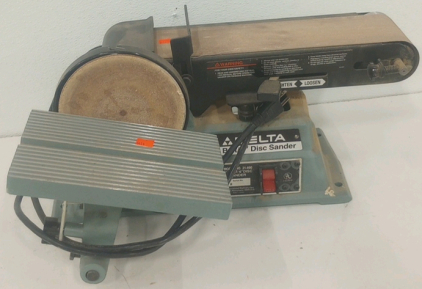 Delta 4" Belt 6" Disc Bench Mount Sander