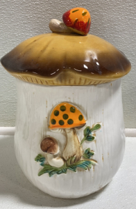 Vintage Mushroom Cookie Jar