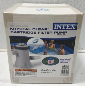 Intex Krystal Clear Cartridge Filter Pump