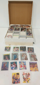 (1) Large Box Of Approximately (2000) late 1980's-1990's NBA Basketball Cards Including Michael Jordan
