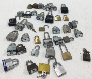 Large Lot Of Locks