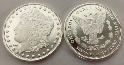 2 Troy Ounces .999 Fine Silver