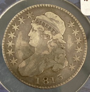 1813 Capped Bust Half Dollar 50C.