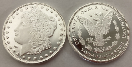 2 Troy Ounces .999 Fine Silver