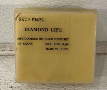 Diamond Life 48Pc Diamond Mounted Point Set
