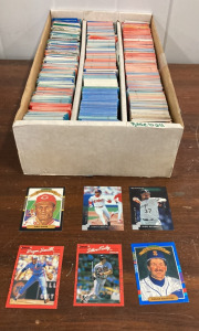 (1) Large Box Of Approximately (2000) Of Late 1980s-1990s MLB Baseball Cards Including Edgar Martinez