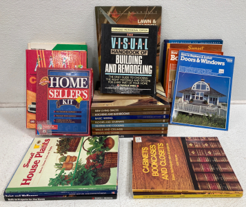 (22) Assorted Remodeling/Home Improvement How To Books
