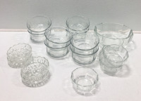 (17) Pc Glass Bowls