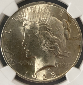 1923 MS 63 Liberty Dollar