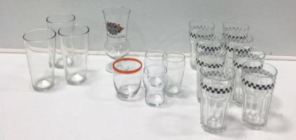 Assorted Drinking Glasses