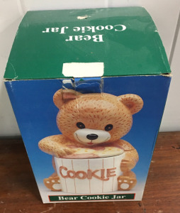 Vintage Bear Cookie Jar