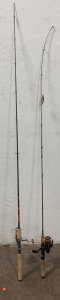 Galvan’s TM8 Fishing Pole w/ Reel, Shakespeare Micro Series Fishing Pole w/ Reel