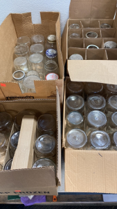 (49) Assorted Canning Jars
