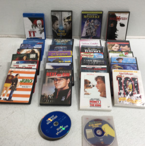 (32)+ DVD’s Including Stephen King’s IT, Toy Story, Sixteen Candles & More!!