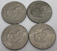 (4) 1974 Eisenhauer Dollars - 2