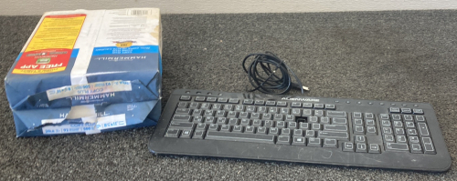 Keyboard (Missing Key) and Printer Paper