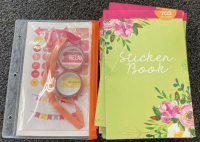 Sticker Books and Journal Kit