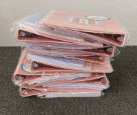 8 College Ruled Binder Bundles (Pink) - 4