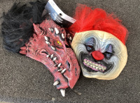 Halloween Mask (Dragon and Clown)