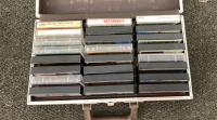 Cassette Case Filled with Cassettes - 4