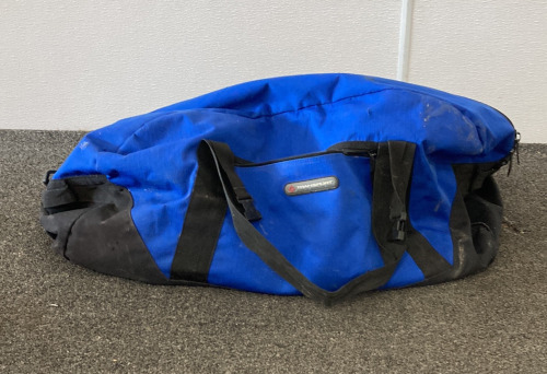 Transport Blue Duffle Bag