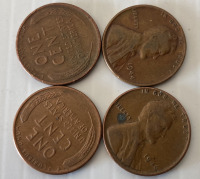 Lincoln Wheat Back Pennies - 2