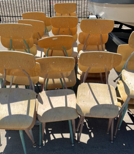 Wood School Chairs