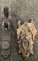 (2) Cast Iron Door Knockers - 4