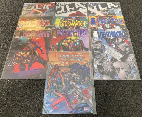 (10) Collectible Comic Books