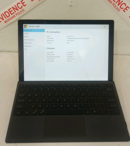 Microsoft Surface Pro 6 256gb Tablet With Keyboard