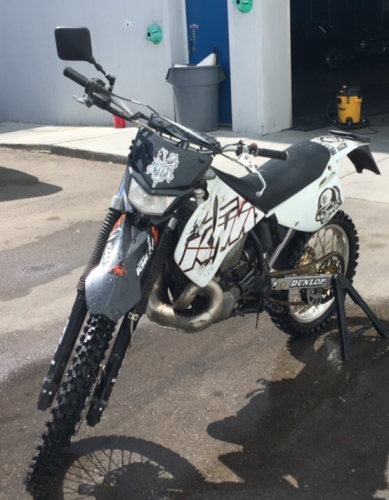 1995 KTM EXC250 MOTORCYCLE