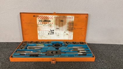 (25) Piece NC Thread Tap & Die Set