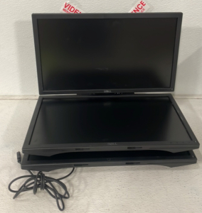 (1) Dell E2216H 21.5&rsquo;&rsquo; LED LCD Monitor With Stand And Cord, (2) Dell E2216H 21.5&rsquo;&rsquo; LED LCD Monitor Without Stand And Power Cord