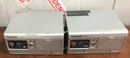(2) Panasonic Arbitrator AG-CPD-20