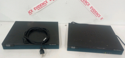 (2) Cisco 1900 Series Routers