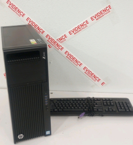 (1) HP Z440 Workstation Computer Tower Without Hard Drive (1) HP Corded Keyboard