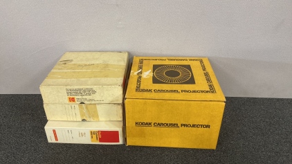 Vintage Kodak Carousel Projector & Reels