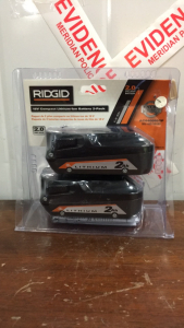 Ridgid 18 Volt Battery 2 Pack Unopened (SP5)