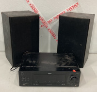 (1) RCA RT2870 Home Theatre Receiver, (2) Optimus STS-830 Speakers (SP2)