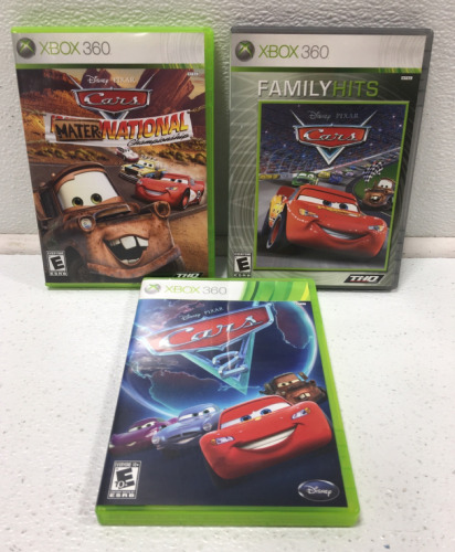 (3) Disney Cars Xbox 360 Games -Spc 6