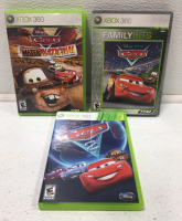 (3) Disney Cars Xbox 360 Games -Spc 6